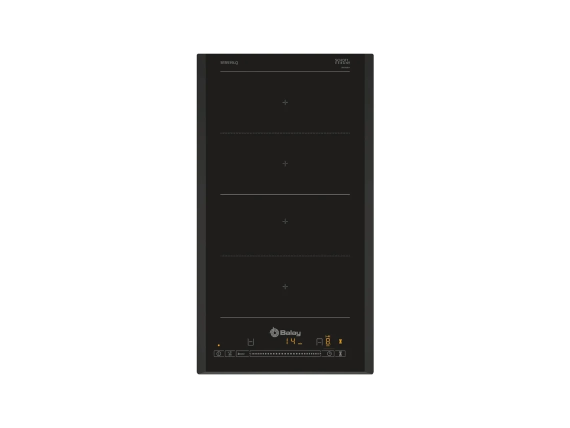 Placa Flex de Inducción BALAY 3EB939LQ (Eléctrica - 28.8 cm - Negro)