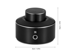 Controlador De Volumen Activo M1 De 3,5 Mm, Ajustador De Audio Para Altavoces Win10/8/7/vista/xp Os X