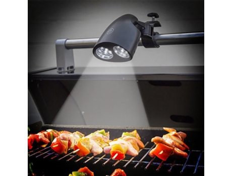 RVZHI Luz para parrilla de barbacoa, luz flexible para barbacoa al aire libre de 360 grados con 10 luces LED súper brillantes, luz nocturna para pa...