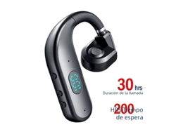 Fone de Ouvido Bluetooth MDUG com Microfone, Condução Óssea e Chamadas Mãos Livres