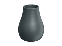 Maceta De Rotomoldeo Evolia Slim Grafito Ø40x50