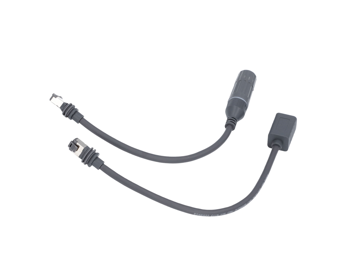 Adaptador Spx Macho A Rj45 Ip67 Resistente Al Agua 1200mbps Para Dish Gen3 Y Router