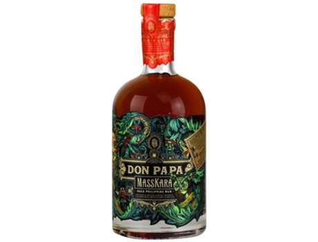 Rum DON PAPA RUM Don Papa Masskara Extra Añejo (0.75 L - 1 unidad)