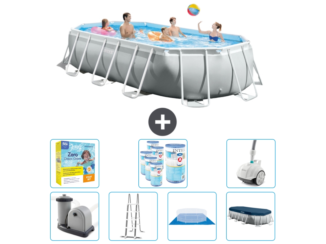 Piscina Tubular INTEX 26796GN-CB51 (13365 L - 274x122cm)