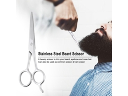 2026-tijeras De Acero Inoxidable Para Barba, Bigote, Cejas, Flequillo Y Afeitado - Cortador De Pelo Y Shears De Grooming