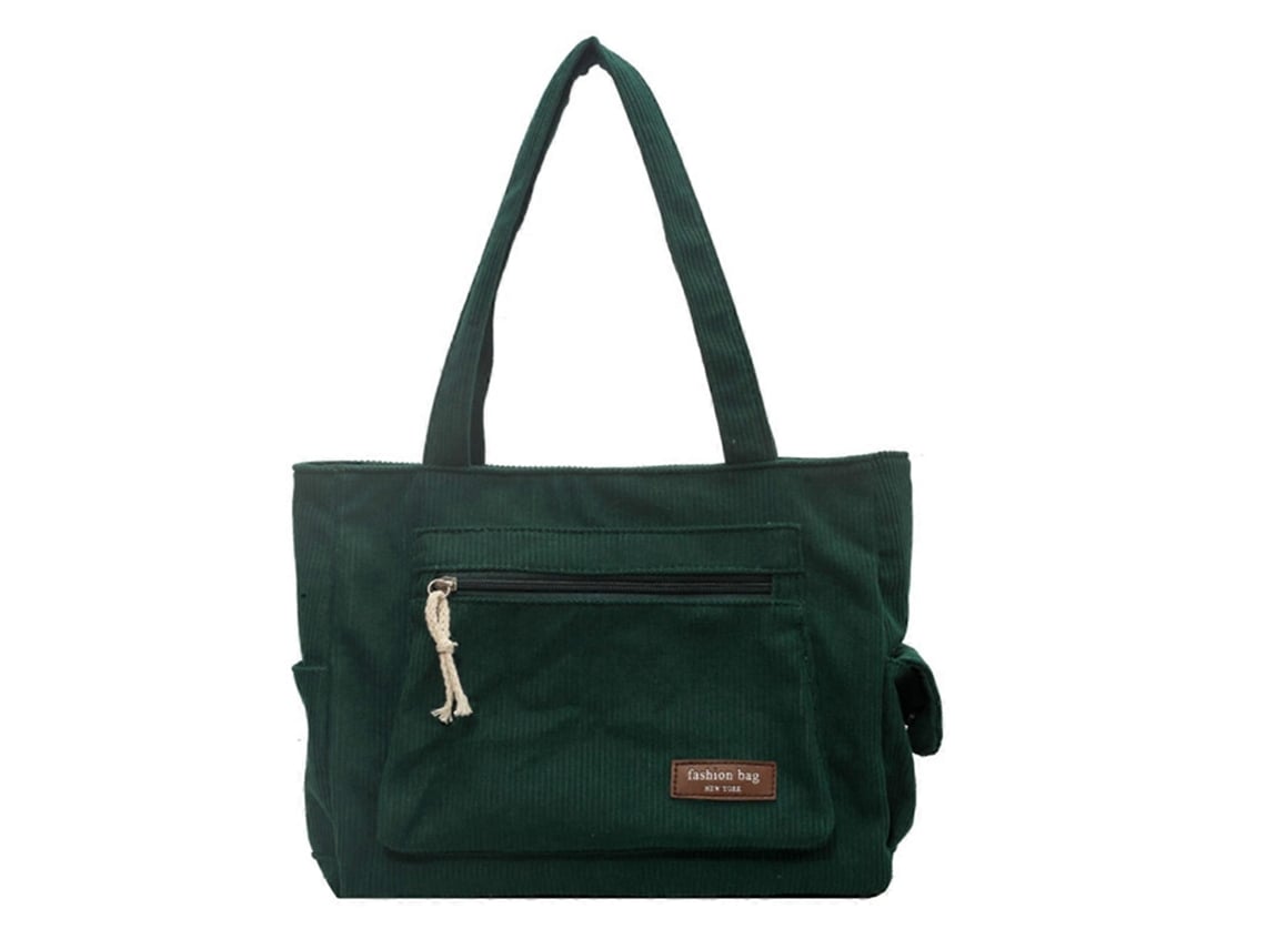 Bolso de viaje Hengrongshen para mujer, capacidad para compras, informal, de terciopelo
