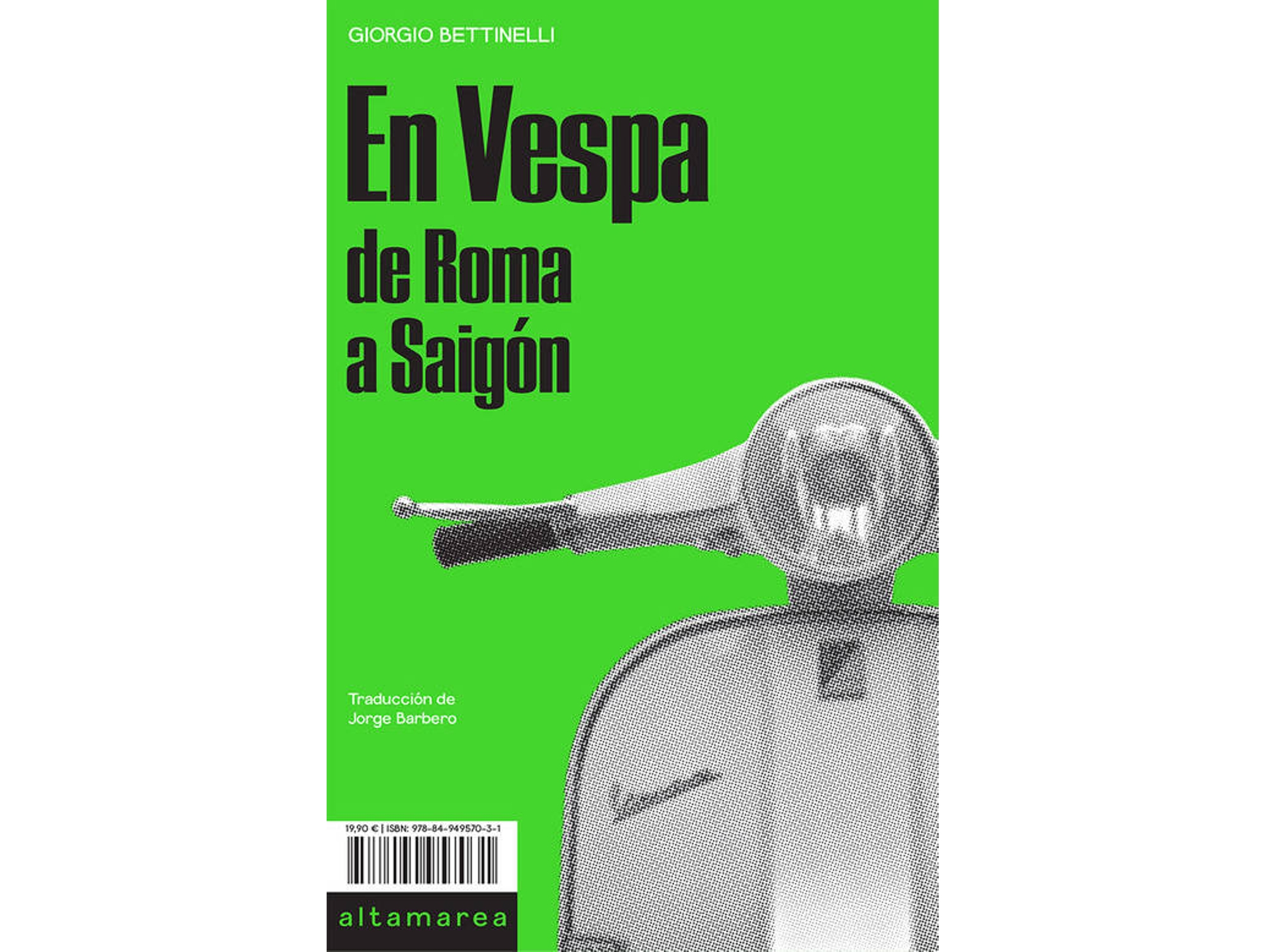Libro En Vespa de Giorgio Bettinelli (Español)