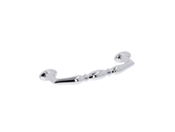 Tirador para mueble Aleación de zinc. Estilo clásico. Distancia entre ejes 96. cromo pulido HARDWAREXCHANGE