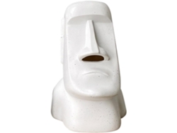 Caja De Pañuelos Decorativa Con Estatua Moai De La Isla De Pascua, Elegante Soporte Para Rostro Para Oficina Y Hogar.