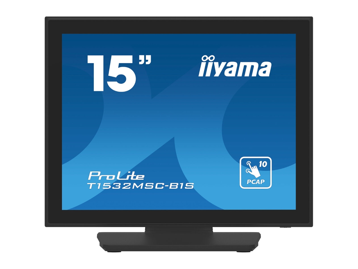 Monitor IIYAMA ProLite T1532MSC-B1S (Negro - LCD - 15" - XGA - 8 ms)