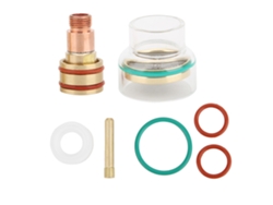 Kit De Soldadura Tig Con Antorcha, Copa De Vidrio Y Chaleco Para Wp17/wp18/wp26 De 3,2 Mm