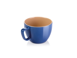Vaso Jumbo Crema Shine (Azul)