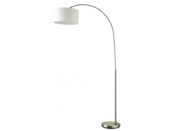 Fab 135241014 | Pie de Salón Polux 1xe27 Cuero con Pantalón Beige 165x90x34 Cm Fabrilamp