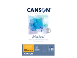 Bloco de Acuarela CANSON Montval 160 X 284 Mm 300 G/M²