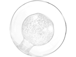Bola De Vidrio Transparente De 120 Mm Con Bordes Lisos, Repuesto Para Lámpara G9, Para Uso Comercial Y