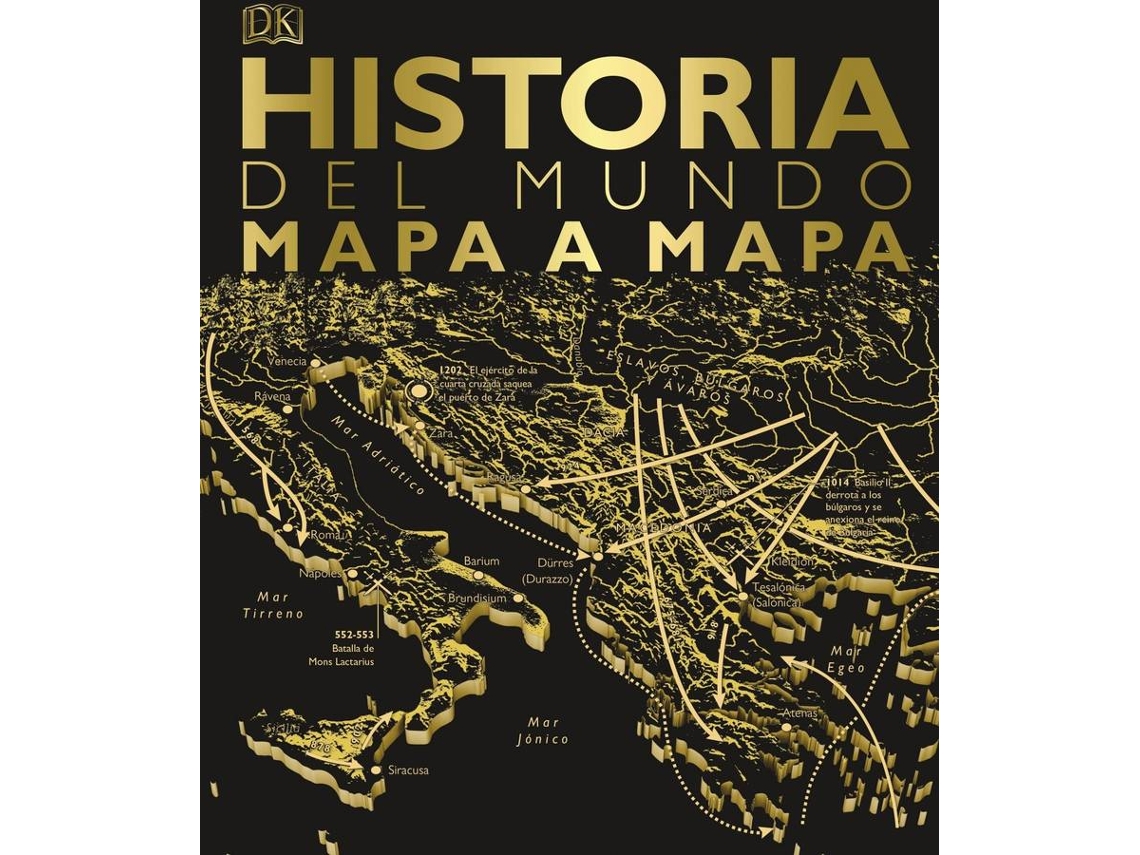 Libro Historia Del Mundo Mapa A Mapa de Vários Autores (Español)