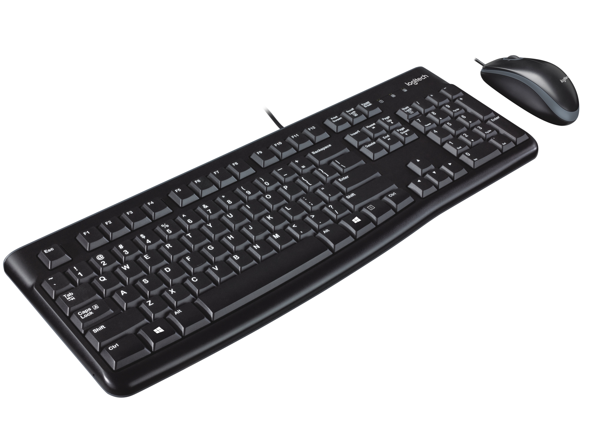 Teclado + Ratón Logitech Desktop MK120, US