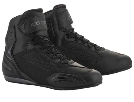 Botas Unisex ALPINESTARS Faster 3 Drystar Negro para Motociclismo (EU 40 1 / 2)