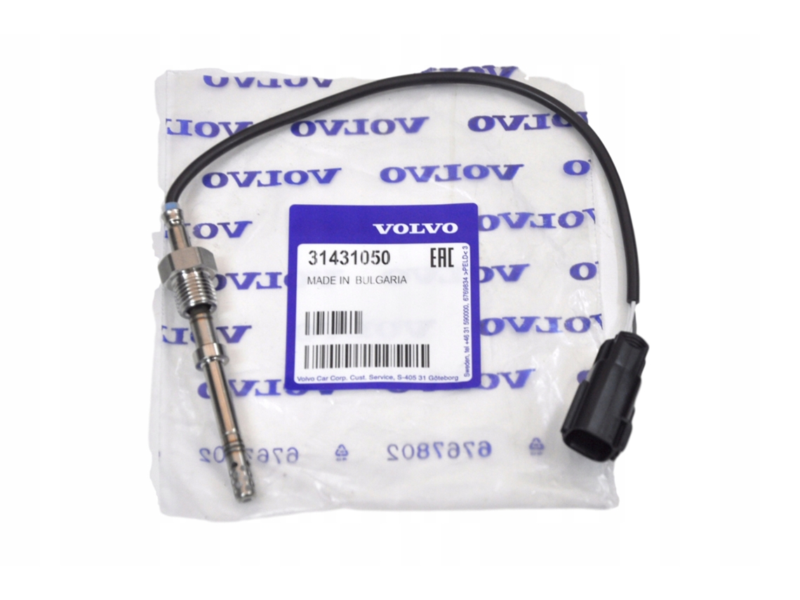 Sensor de temperatura de gases de escape Volvo S60 V60 XC60 OE 31431050