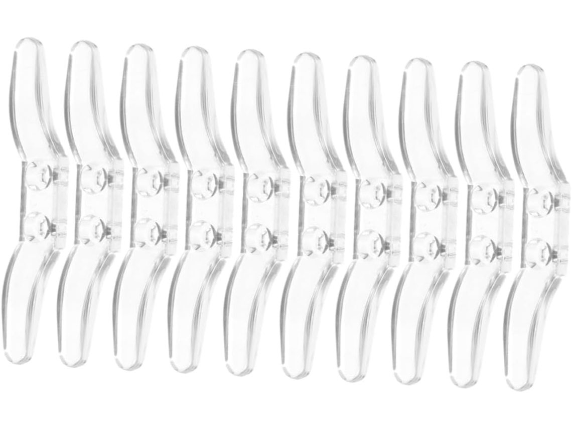 10piezas Soportes Para Ganchos Cortina Ventana Abrazaderas Transparentes 10piezas Soportes Para Ganchos Cortina Ventana Abrazaderas Tra