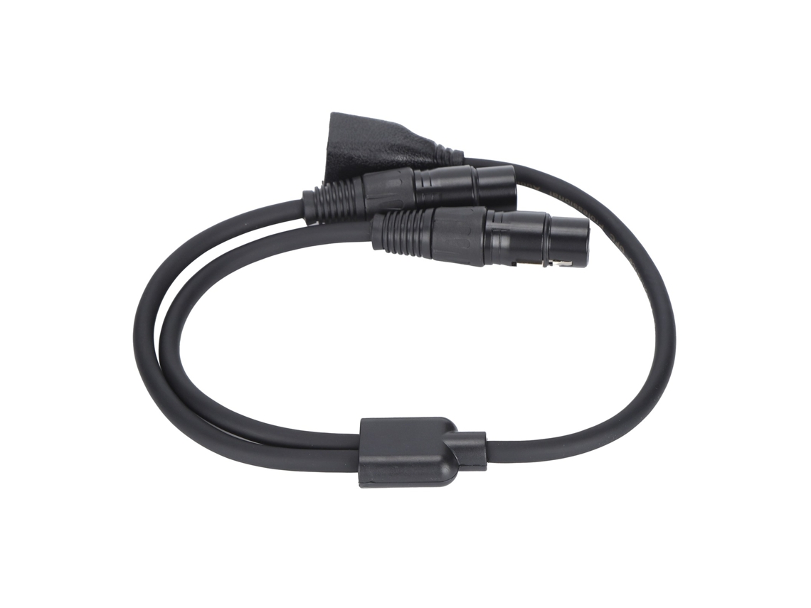 Cable adaptador (conversión de XLR hembra dual a RJ45 hembra)
