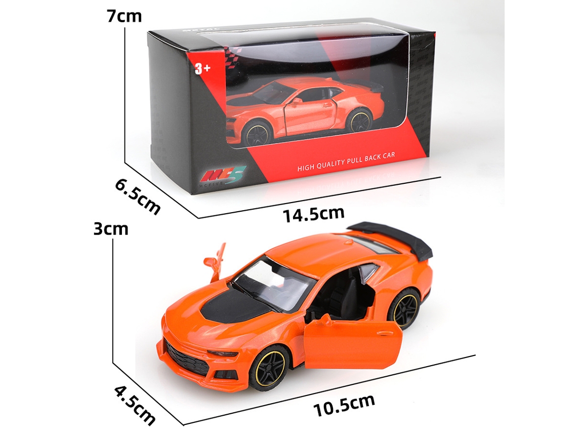 Modelo De Coche De Metal Fundido A Presión Simulado, Escala 1/36, Juguete Para Niños