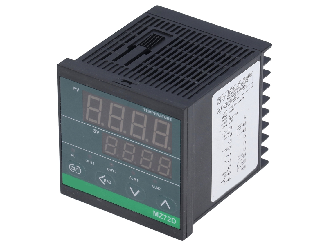 Regulador de temperatura digital inteligente PID