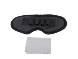 Tapa Protectora Para Lentes De Gafas Fpv Con Compartimento Para Guardar 4 Antenas Y 1 Tarjeta De Memoria.