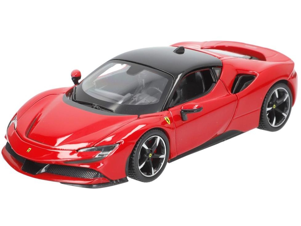 Carro de Colección BURAGO Ferrari SF90 Stradale 1:24 (Edad Mínima: 3 años)