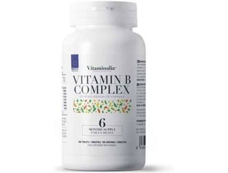 B Complex De vitaminalia complejo con todas las vegana b1 b2... complemento 180