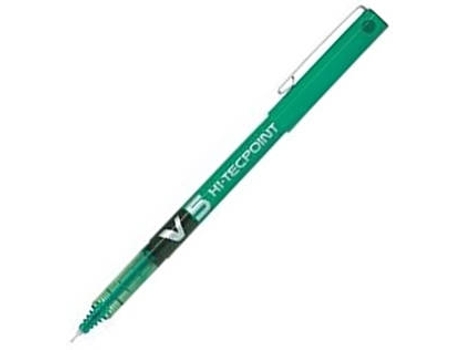 Marcador PILOT V5 (Verde - 0.5 mm)