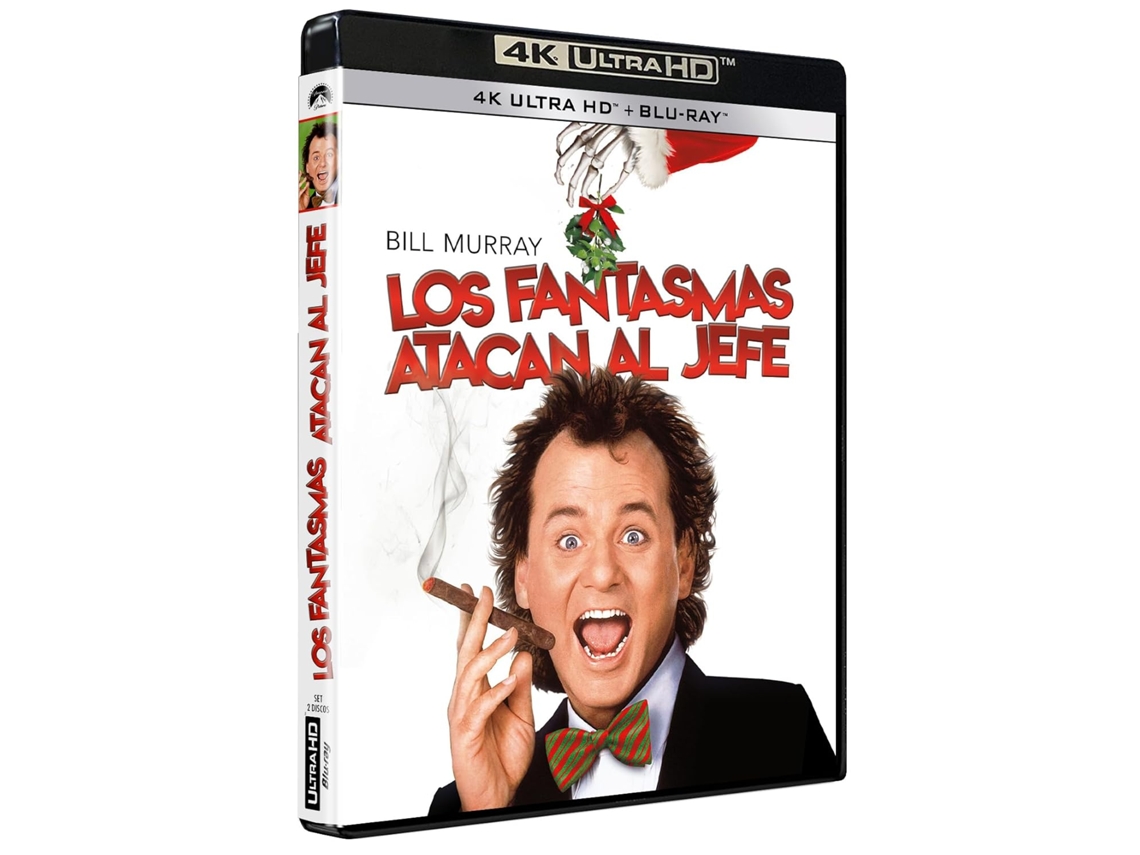 Scrooged 4K Ultra Hd / Los Fantasmas Atacan Al Jefe
