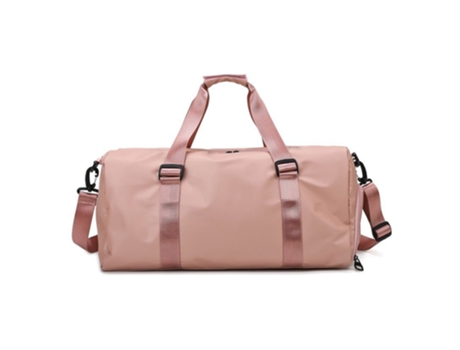 Bolsa De Gimnasio Pequeña, Bolsa De Entrenamiento Para Deportes Y Escapadas De Fin De Semana, Con Compartimentos Para Zapatos Y Ropa Húmeda, Rosa Z...