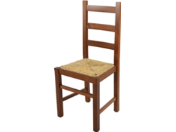 Cadeira T M C S Rustica (Castanho Noz Claro - 97x43x40 cm - Madeira)