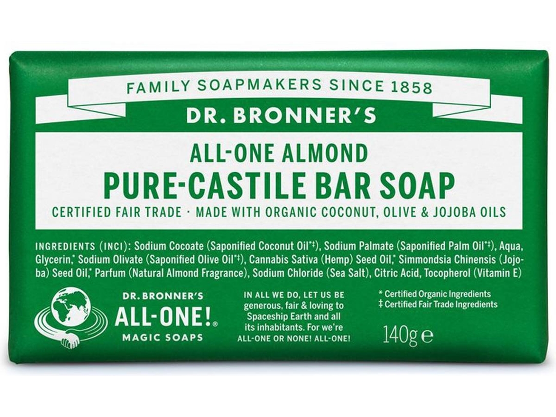 Jabón DR. BRONNERS Almendra (140 g)