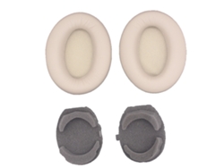 Protectores auditivos Yunzii para auriculares Sony WH 2000XM3 (2 unidades, cuero proteico marrón)
