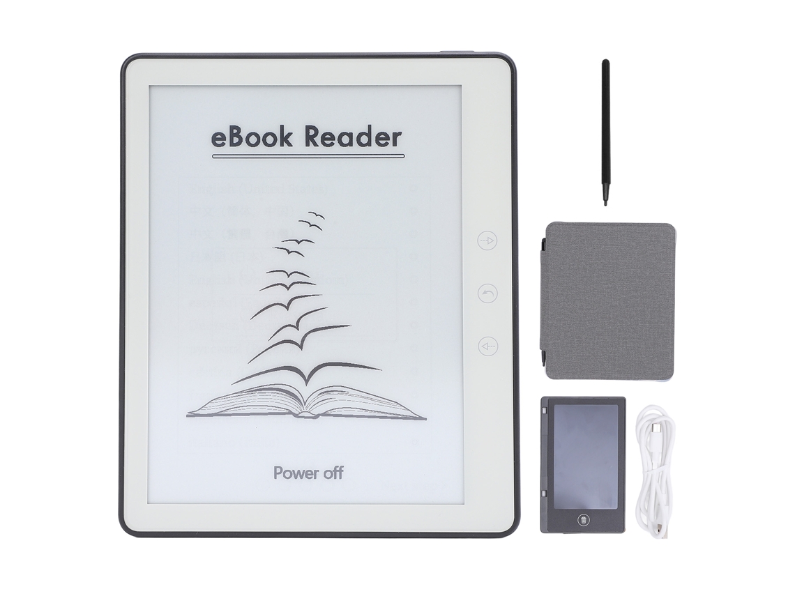 Lector de libros electrónicos (pantalla táctil, fácil de leer)