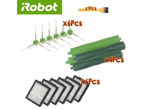 Para iRobot Roomba i7 plus E5 E6 accesorios de repuesto robot aspirador filtro Hepa cepillo rollo barrido repuestos