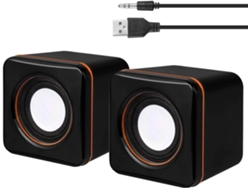 Altavoces USB para ordenador, altavoces pequeños para portátiles, ordenadores de sobremesa, netbooks y PC