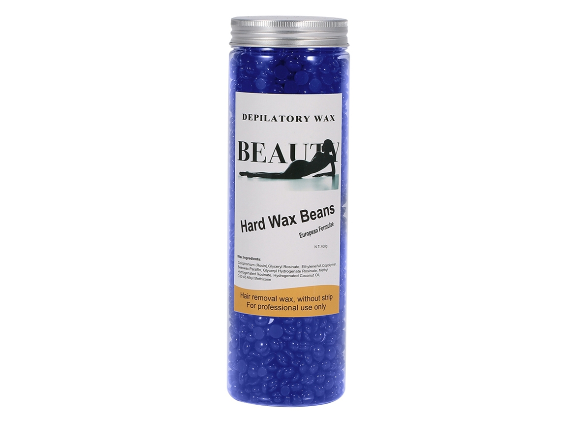 Cera Quemada Dura Depilatoria 400g Frijoles Cera De Cámara Para Brazos Cuerpo Bikini Eliminación De Pelo