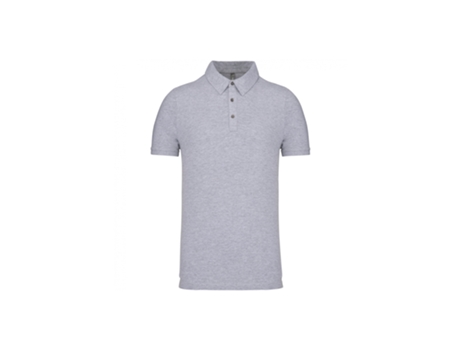 Camisa KARIBAN Pólo Jersey Gris (3XL)