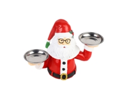 Soporte para alimentos navideños, recipiente para bocadillos