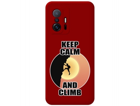 Carcasa Xiaomi 11T 5G / 11T Pro 5G TUMUNDOSMARTPHONE Silicona Líquida Dibujos Rojo