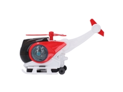Avión De Juguete Eléctrico Transformable Con Luces Y Música Para Niños - Rojo