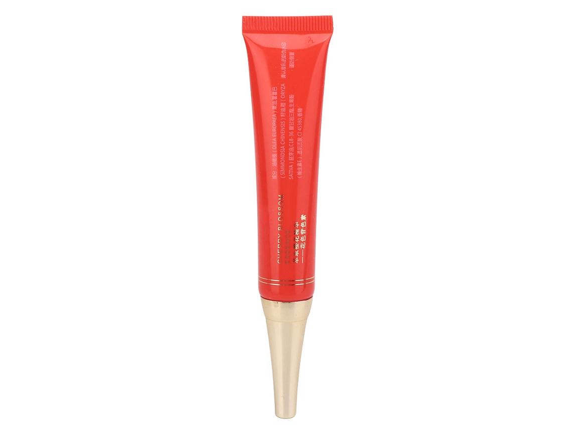 Brillo Labial Hidratante Con Extractos De Plantas Naturales, Labial Rojo Anaranjado, Maquillaje Cosmético.