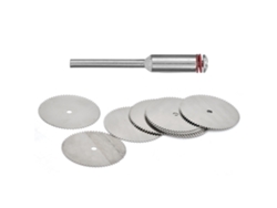10 Piezas De Accesorios De Hojas De Sierra Circular De Acero Inoxidable Para Amoladora Angular Eléctrica De 22 Mm