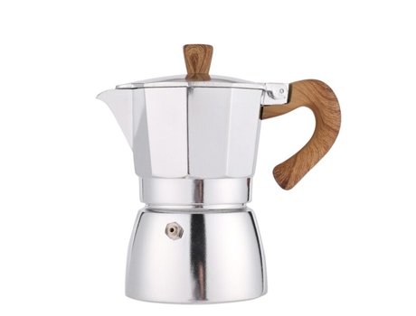 Máquina de cafetera manual Moka Moka Pot Hervidor de café italiano Máquina de tetera doméstica Dispositivo de bebida de oficina para el hogar Acces...