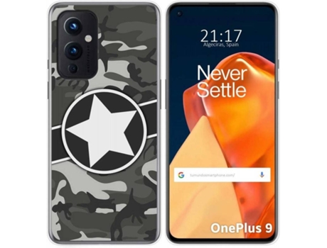 Carcasa OnePlus 9 5G TUMUNDOSMARTPHONE Camuflaje 02 Multicolor