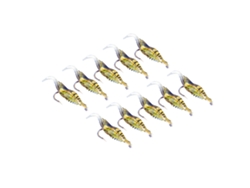 2026rebe-10pcs Señuelo Camarón Suave Simulación Anzuelo Cebo Pesca Bass Lures De Camarón