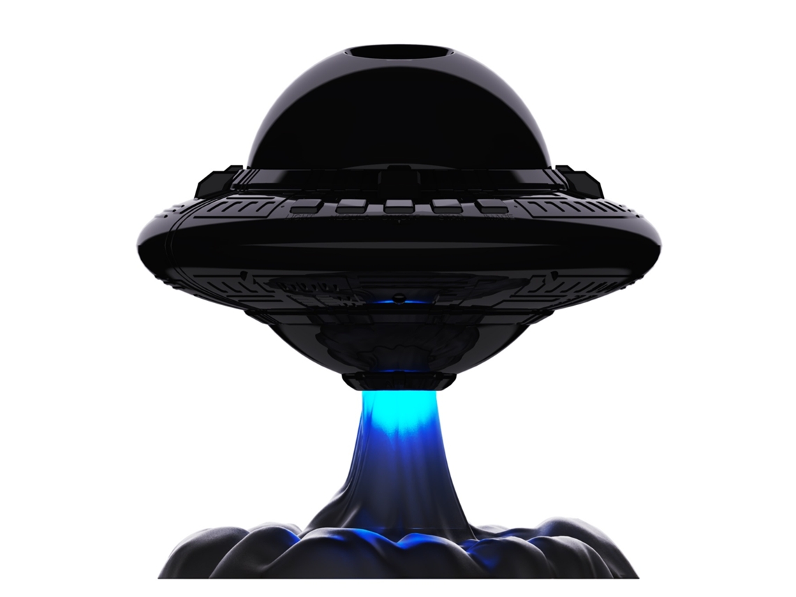 Luz Nocturna Para El Hogar Con Forma De Ovni, Cielo Estrellado Y Modo De Respiración De Nebulosa, Múltiples Configuraciones De Luz, Alimenta